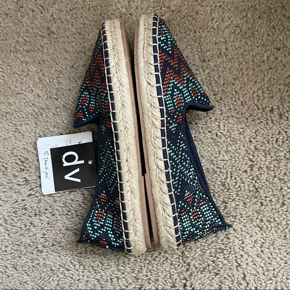 Dolce Vita Multi-Colored Espadrilles Flats New,SZ 6 - Picture 8 of 11